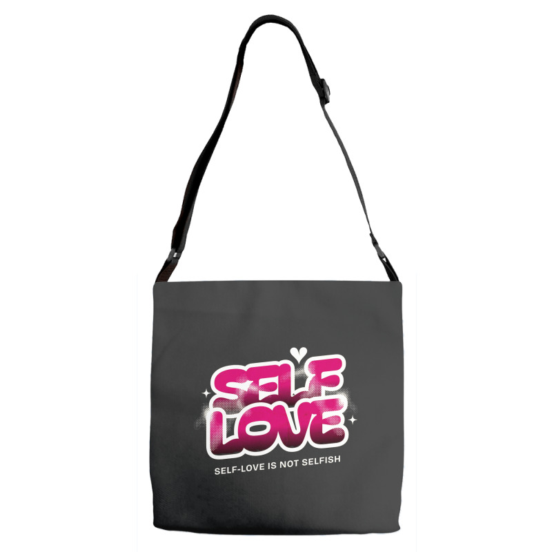 Self Love Adjustable Strap Totes | Artistshot