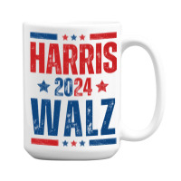 Kamala Harris 2024 Walz 15 Oz Coffee Mug | Artistshot