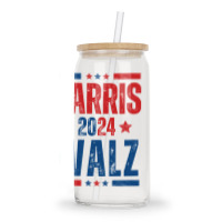 Kamala Harris 2024 Walz Glass Tumbler | Artistshot