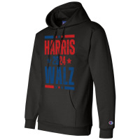 Kamala Harris 2024 Walz Champion Hoodie | Artistshot