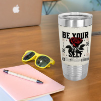 Be Your Self Leatherette Tumbler | Artistshot