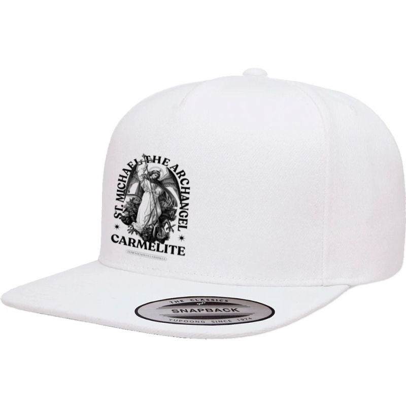 Carmelite 5 panel snapback cap by New Nice Shirt | Artistshot