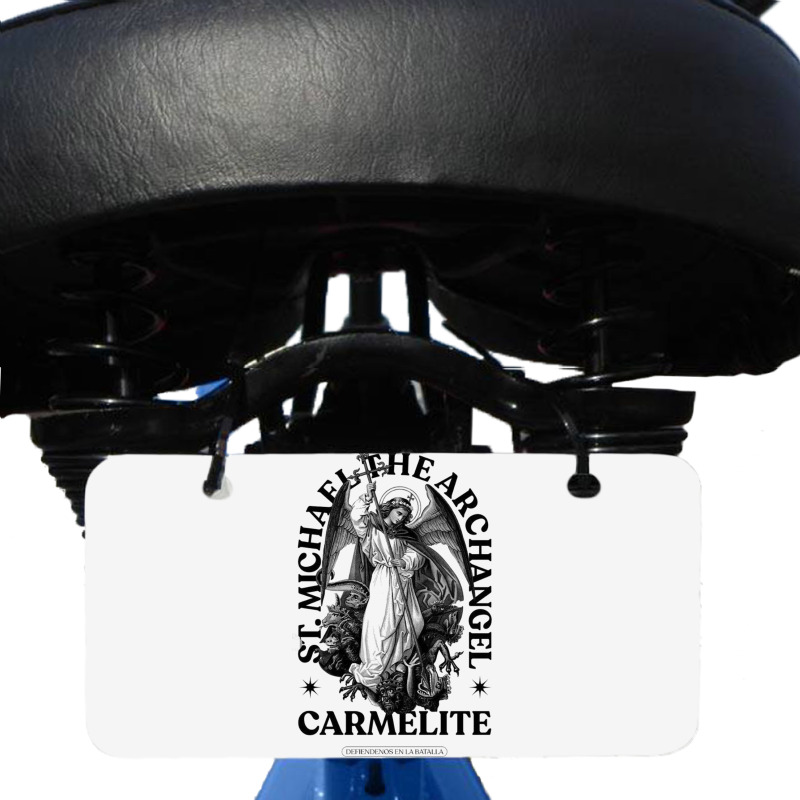 Carmelite Bicycle License Plate | Artistshot