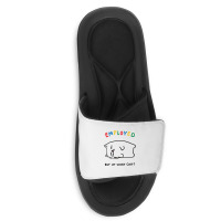 Employed But At What Cost Cat Slide Sandal | Artistshot