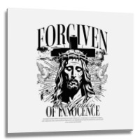 Forgiven Metal Print Square | Artistshot