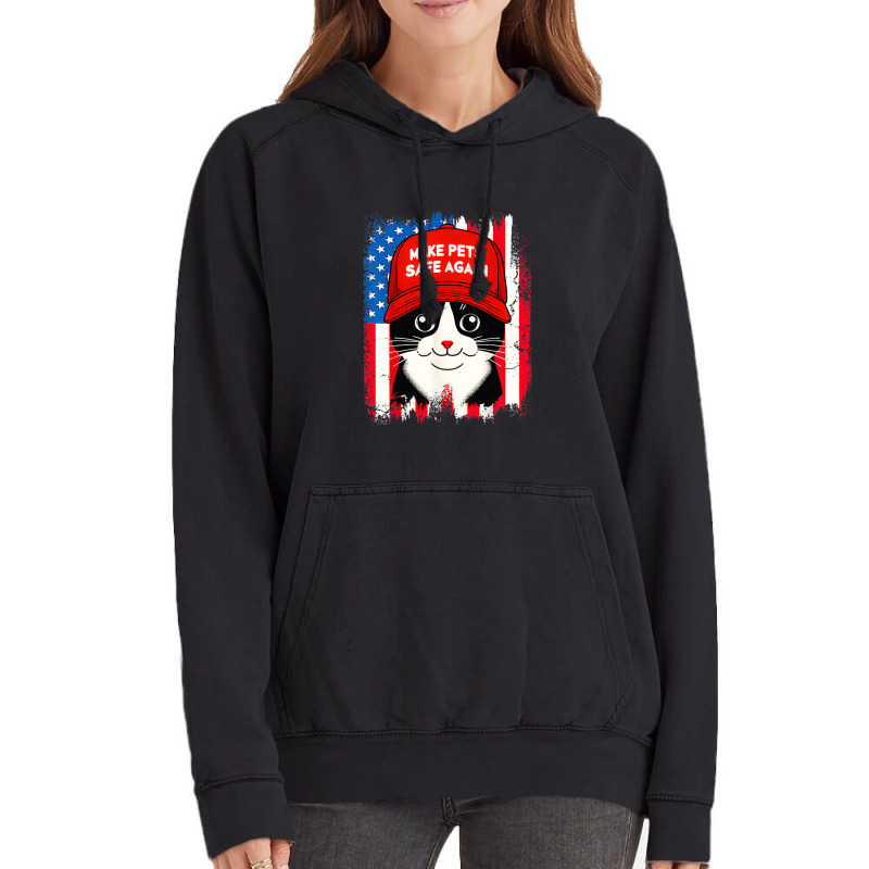 Make Pets Safe Again Democratic Republican Vintage Hoodie | Artistshot