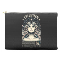 Be The Change You Wish To See Accessory Pouches | Artistshot