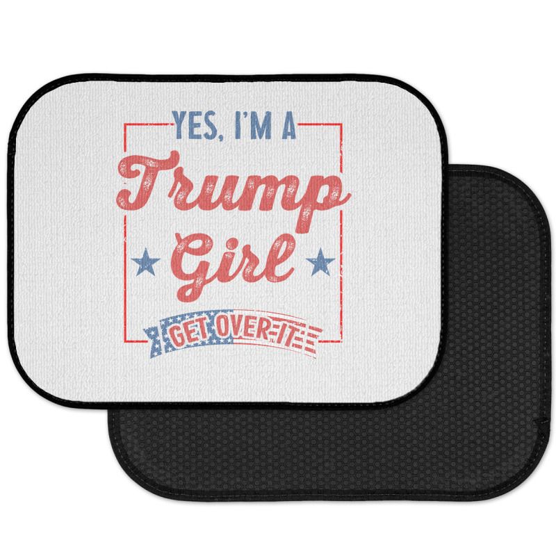 Yes I Am A Trump Girl 2 Rear Car Mat | Artistshot