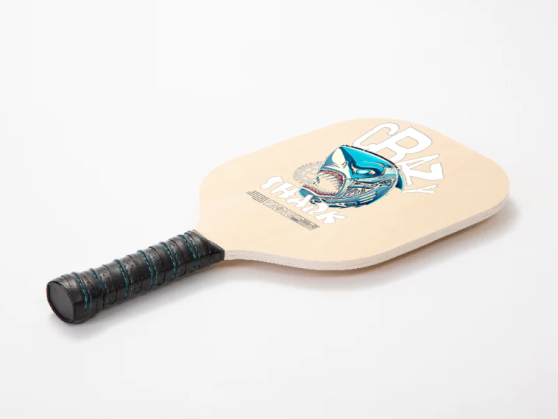 Crazy Shark Pickleball Paddle | Artistshot