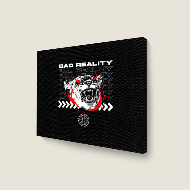 Bad Reality Landscape Canvas Print | Artistshot