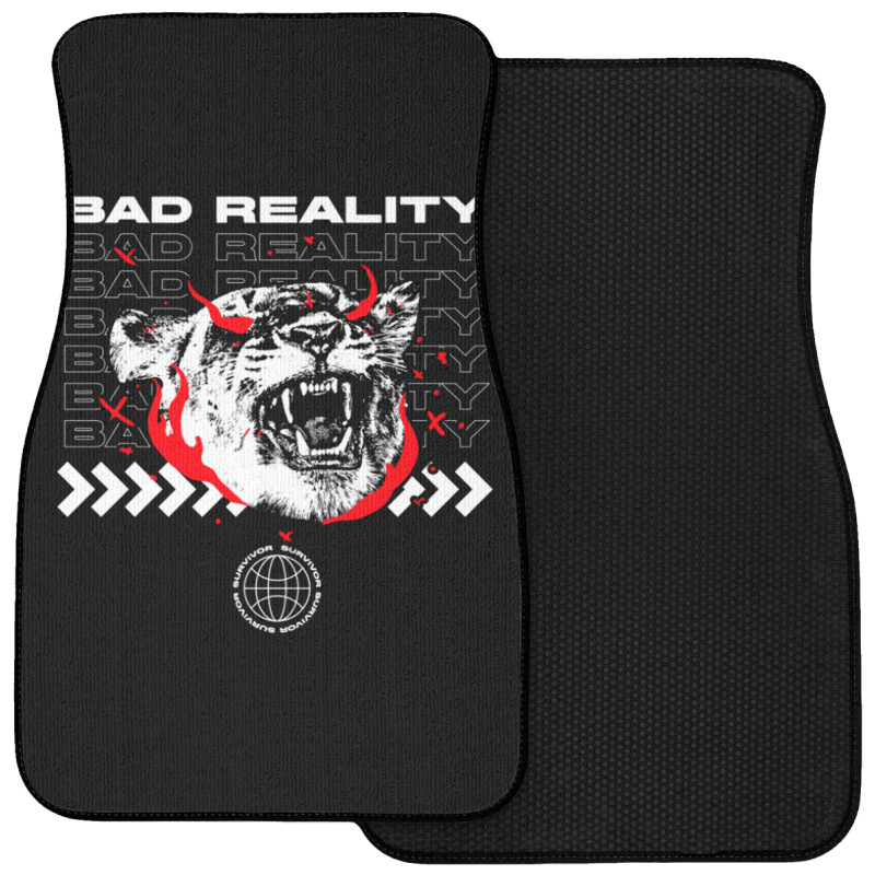 Bad Reality Front Car Mat | Artistshot