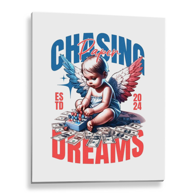 Chasing Paper Dreams Metal Print Vertical | Artistshot