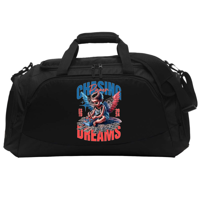 Chasing Paper Dreams Active Duffel | Artistshot