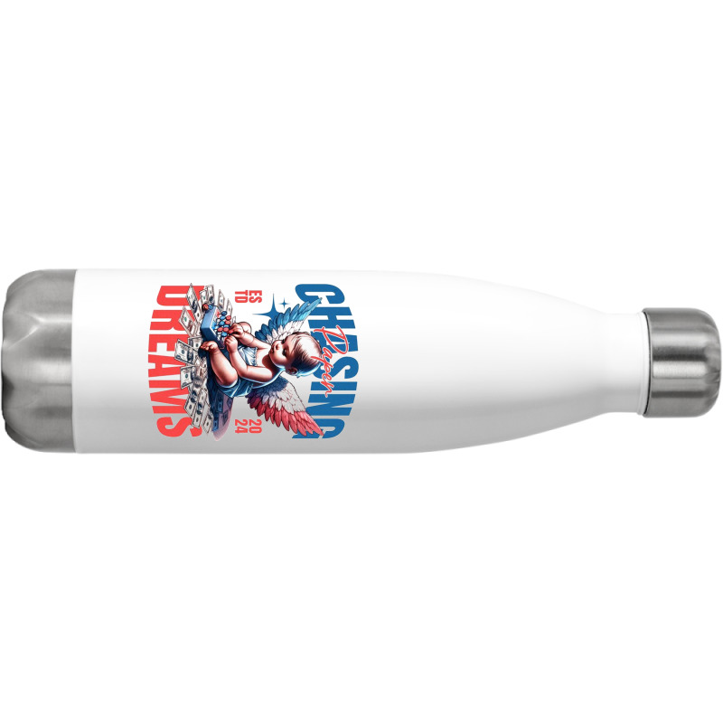 Chasing Paper Dreams Stainless Steel Water Bottle | Artistshot