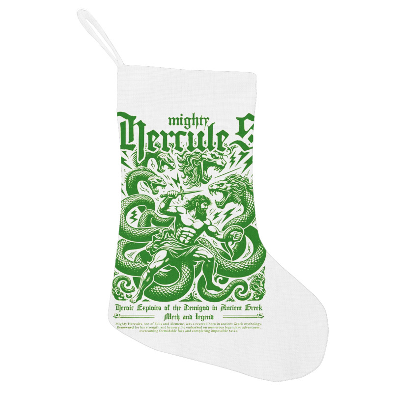 Mighty Hercules Holiday Stocking | Artistshot