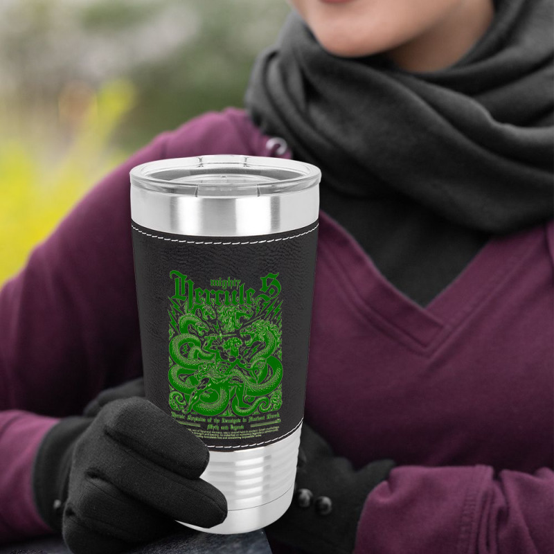 Mighty Hercules Leatherette Tumbler | Artistshot