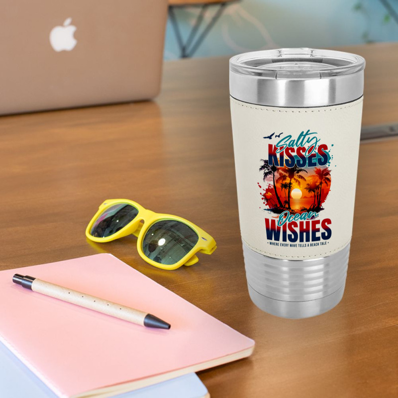 Ocean Wishes Leatherette Tumbler | Artistshot