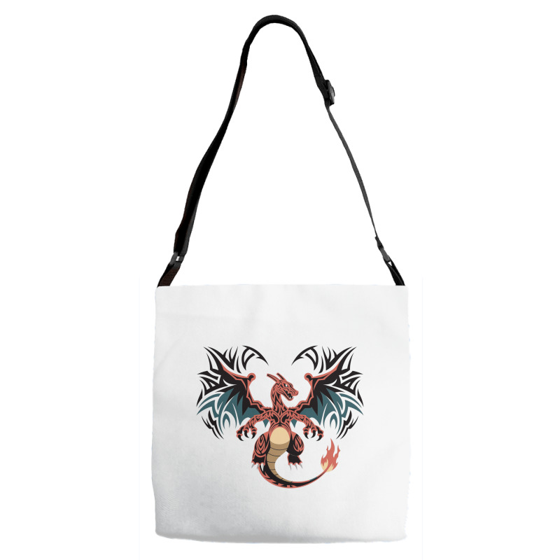 Dragon Rebellion Adjustable Strap Totes | Artistshot