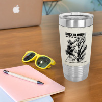 Rock Climbing Extreme Sports Leatherette Tumbler | Artistshot