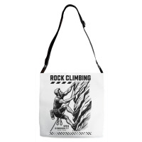 Rock Climbing Extreme Sports Adjustable Strap Totes | Artistshot