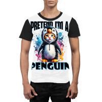 Funny Penguin Graphic T-shirt | Artistshot