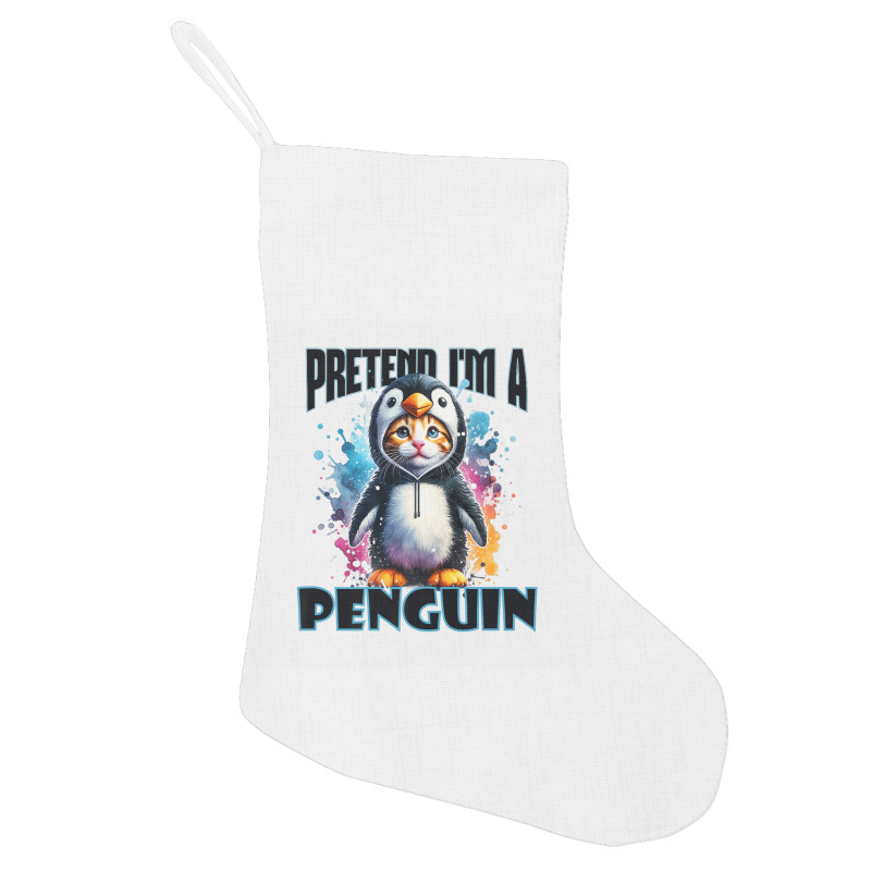 Funny Penguin Holiday Stocking | Artistshot