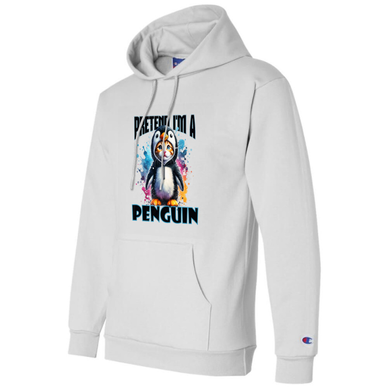 Funny Penguin Champion Hoodie | Artistshot