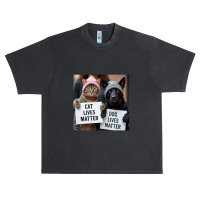 Cat Lives Matter Dog Lives Matter Trump 2024 Cats Urban Heavy T-shirt | Artistshot