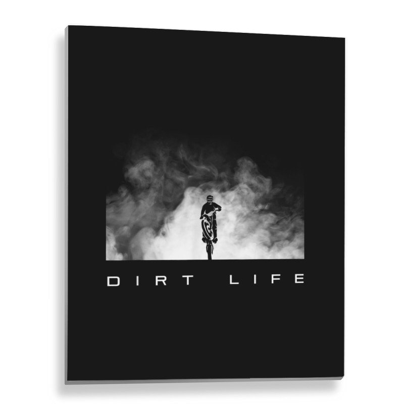 Dirt Bike Metal Print Vertical | Artistshot