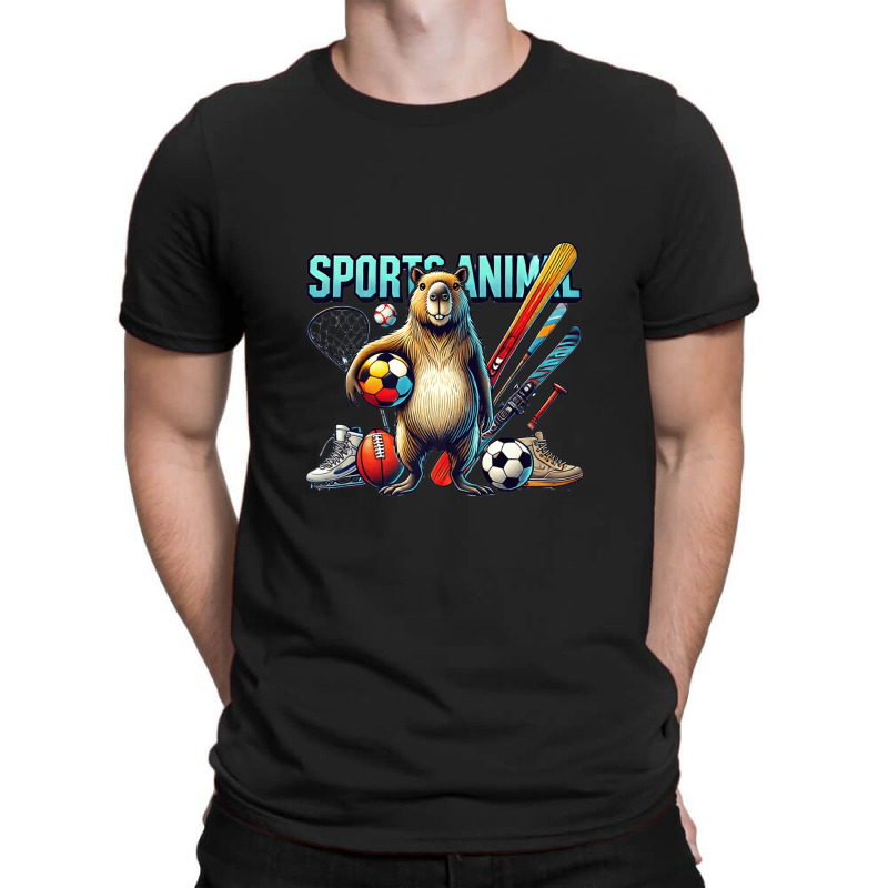 Capybara Sports Animal T-shirt | Artistshot