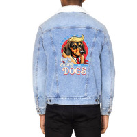 Funny Trump Harris Debate Election 2024 Unisex Sherpa-lined Denim Jacket | Artistshot