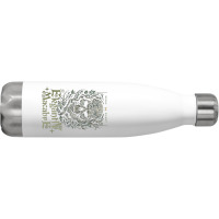 Gothic Plant Skull Stainless Steel Water Bottle | Artistshot