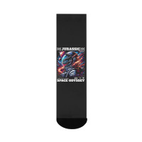 Jurassic Space Odyssey Crew Socks | Artistshot