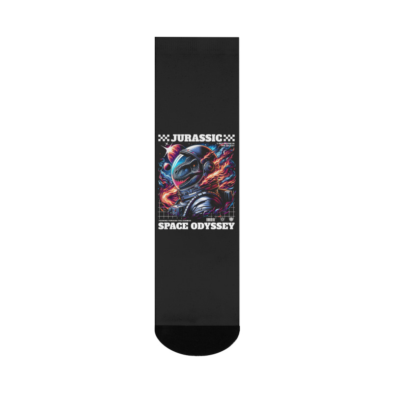 Jurassic Space Odyssey Crew Socks | Artistshot