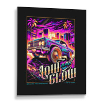 Low And Glow Metal Print Vertical | Artistshot