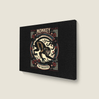 Monkey Landscape Canvas Print | Artistshot