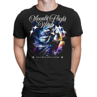 Moonlit Flight Witch T-shirt | Artistshot