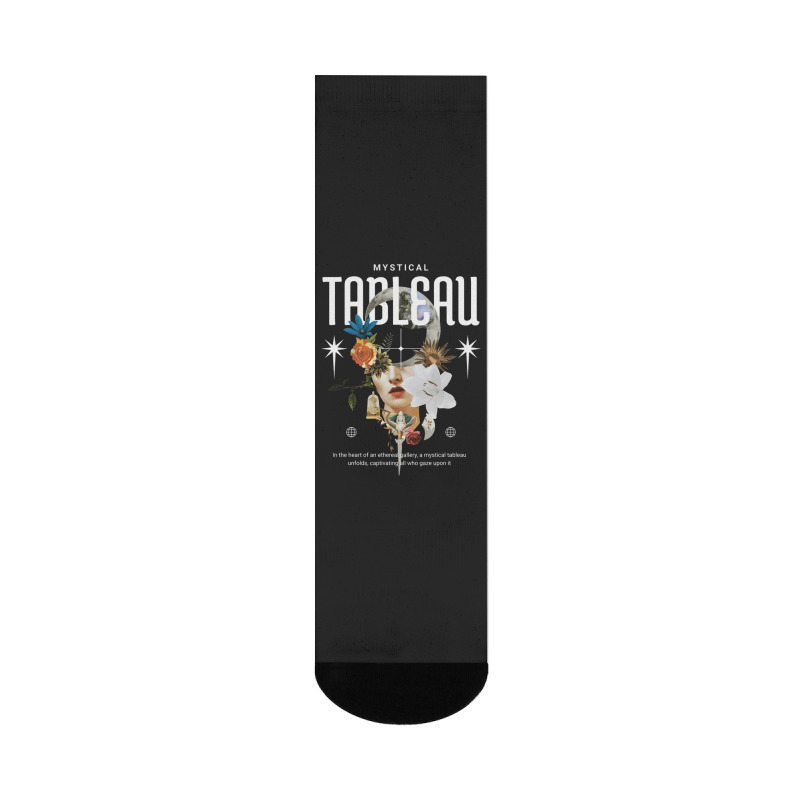 Mystical Tableau Crew Socks | Artistshot