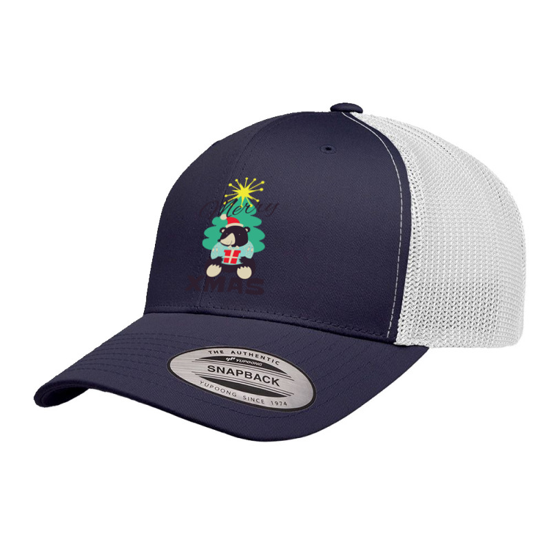 Bear Funny Christmas Saying Gift Retro Trucker Cap by Oreilly Ulrich | Artistshot