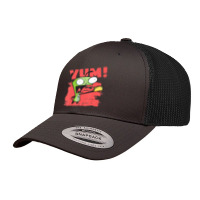 Invader Zim Gir Screaming Yum! Taco Portrait Retro Trucker Cap | Artistshot