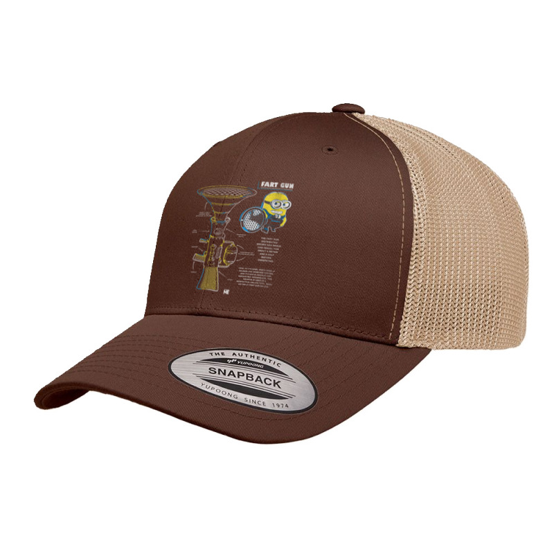 Fart Gun Schematics Portrait Retro Trucker Cap by BuiDoc | Artistshot