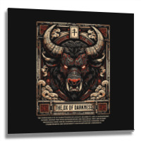 Ox Metal Print Square | Artistshot