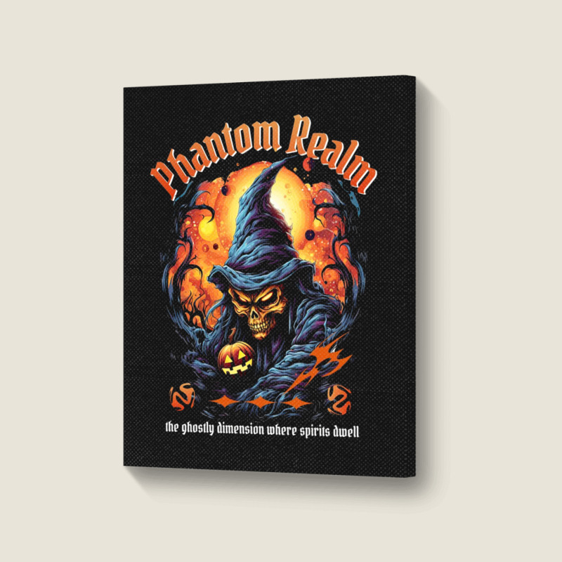 Phantom Realm Portrait Canvas Print | Artistshot