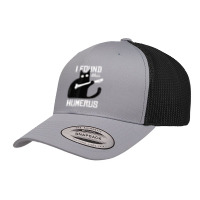 Scary I Found This Humerus Cat Black Humorous Medical Retro Trucker Cap | Artistshot