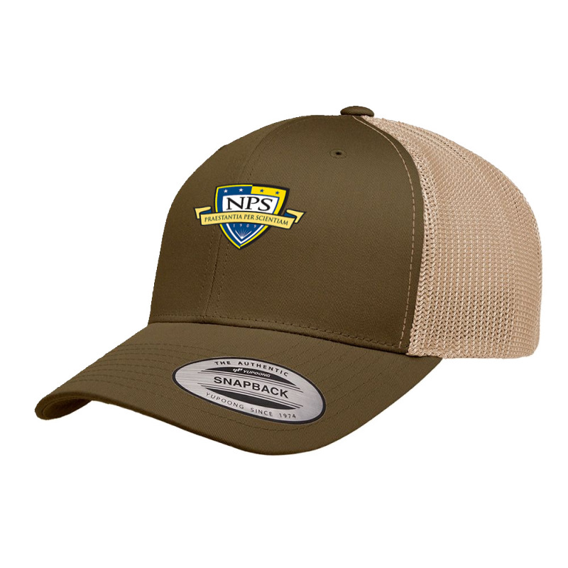 Naval Postgraduate School Nps Navy School Veteran Retro Trucker Cap by LINDAFRAZIER | Artistshot