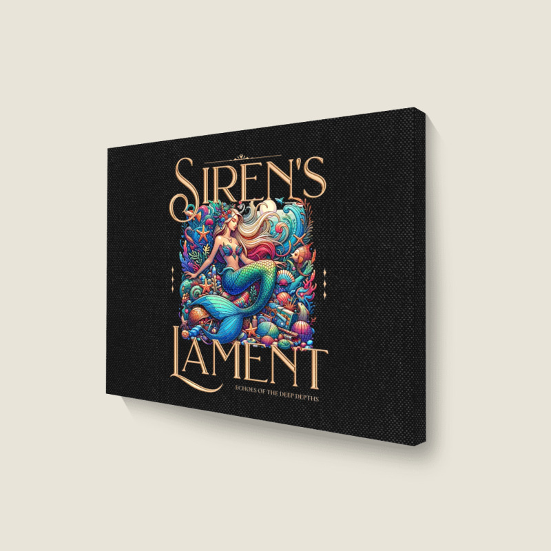 Siren's Lament Landscape Canvas Print | Artistshot