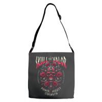 Skull Of Valor Adjustable Strap Totes | Artistshot