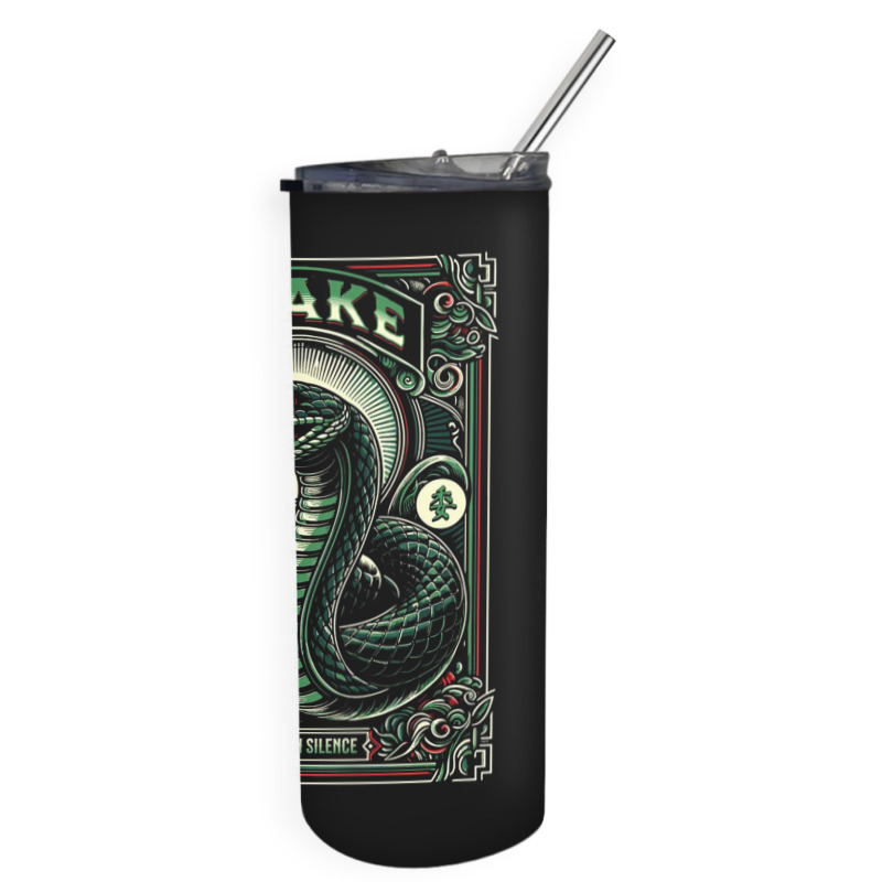 Snake Skinny Tumbler | Artistshot