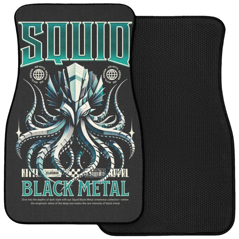 Squid Black Metal Front Car Mat | Artistshot