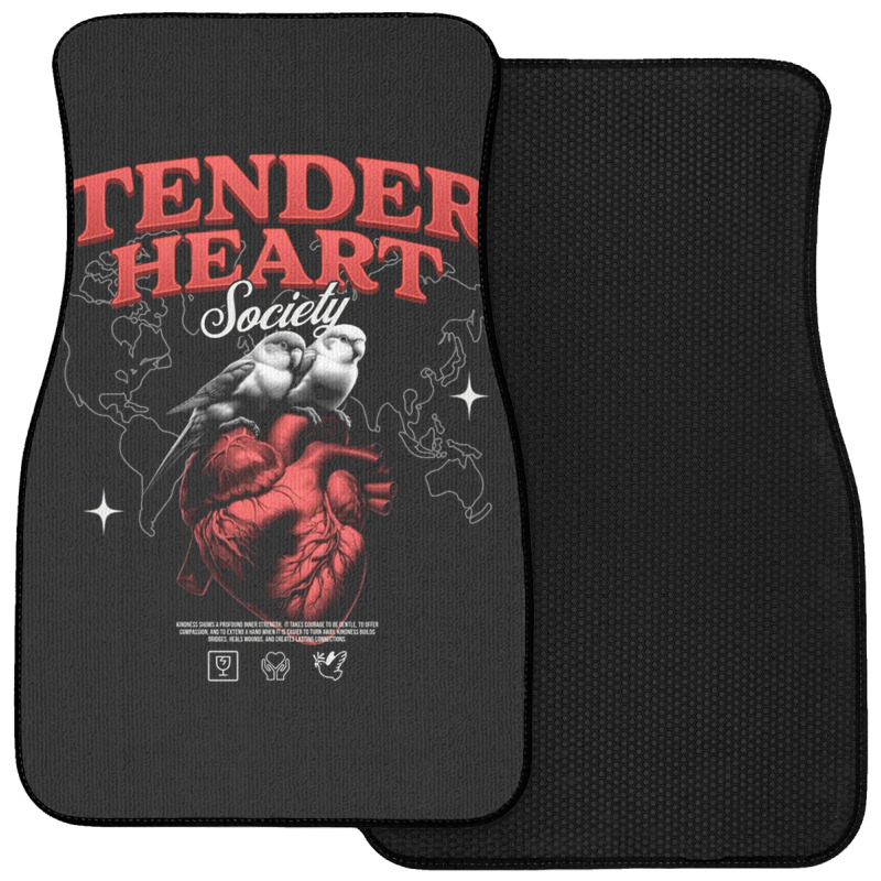 Tender Heart Front Car Mat | Artistshot